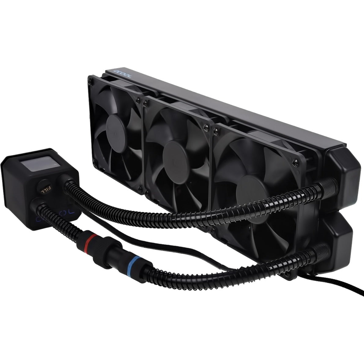 Refroidissement par eau Alphacool eisbaer 360 (noir, connecteur de ventilateur PWM à 4 broches)