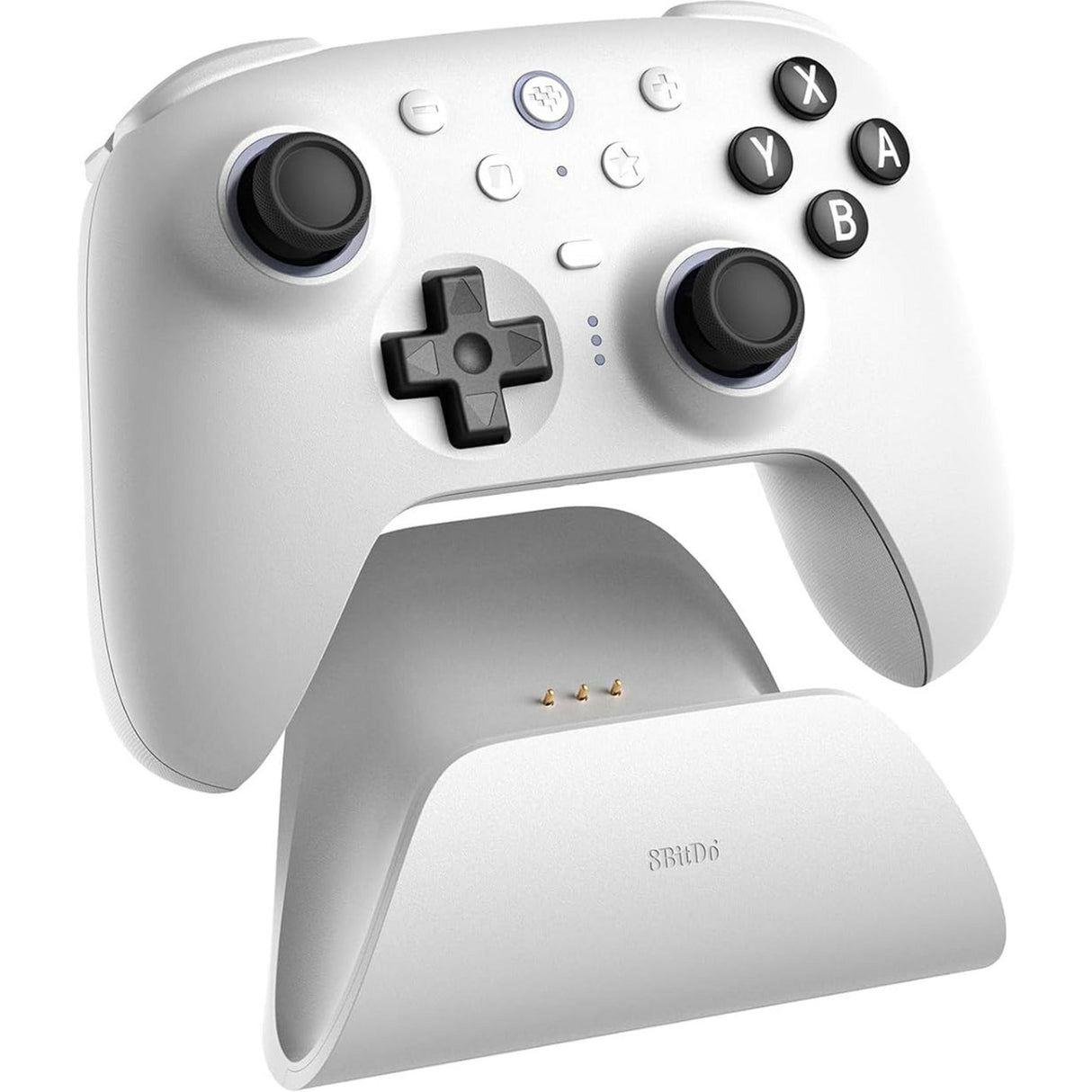 Contrôleur Bluetooth 8bitdo Ultimate 2 (blanc, PC, Switch 2, Bluetooth USB-C 2,4 GHz)
