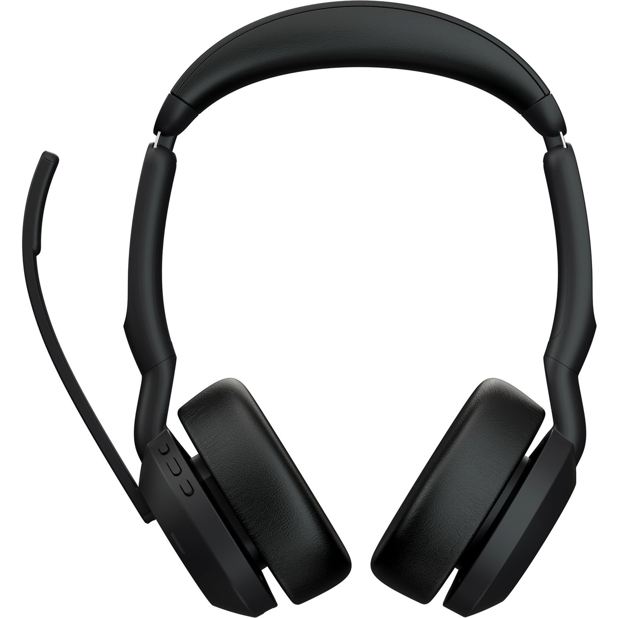 Jabra évolue2 55 - link390c ms stéréo avec support de chargement casque supra-auriculaire (noir, stéréo, microsoft teams, usb-c, link380c)