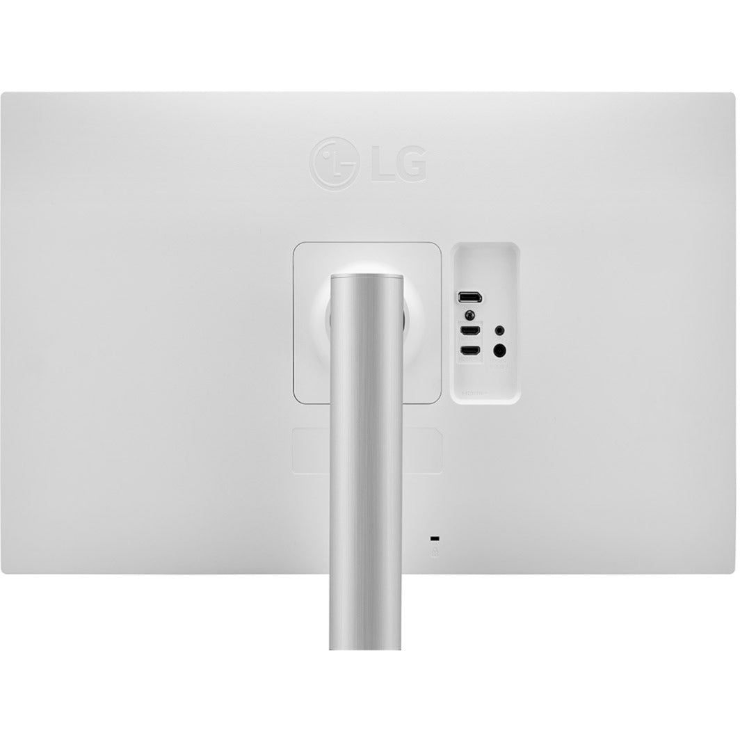 Moniteur LG Ultrafine 27up650k-w 27 4k UHD (blanc argent, 2x HDMI, port d'affichage)