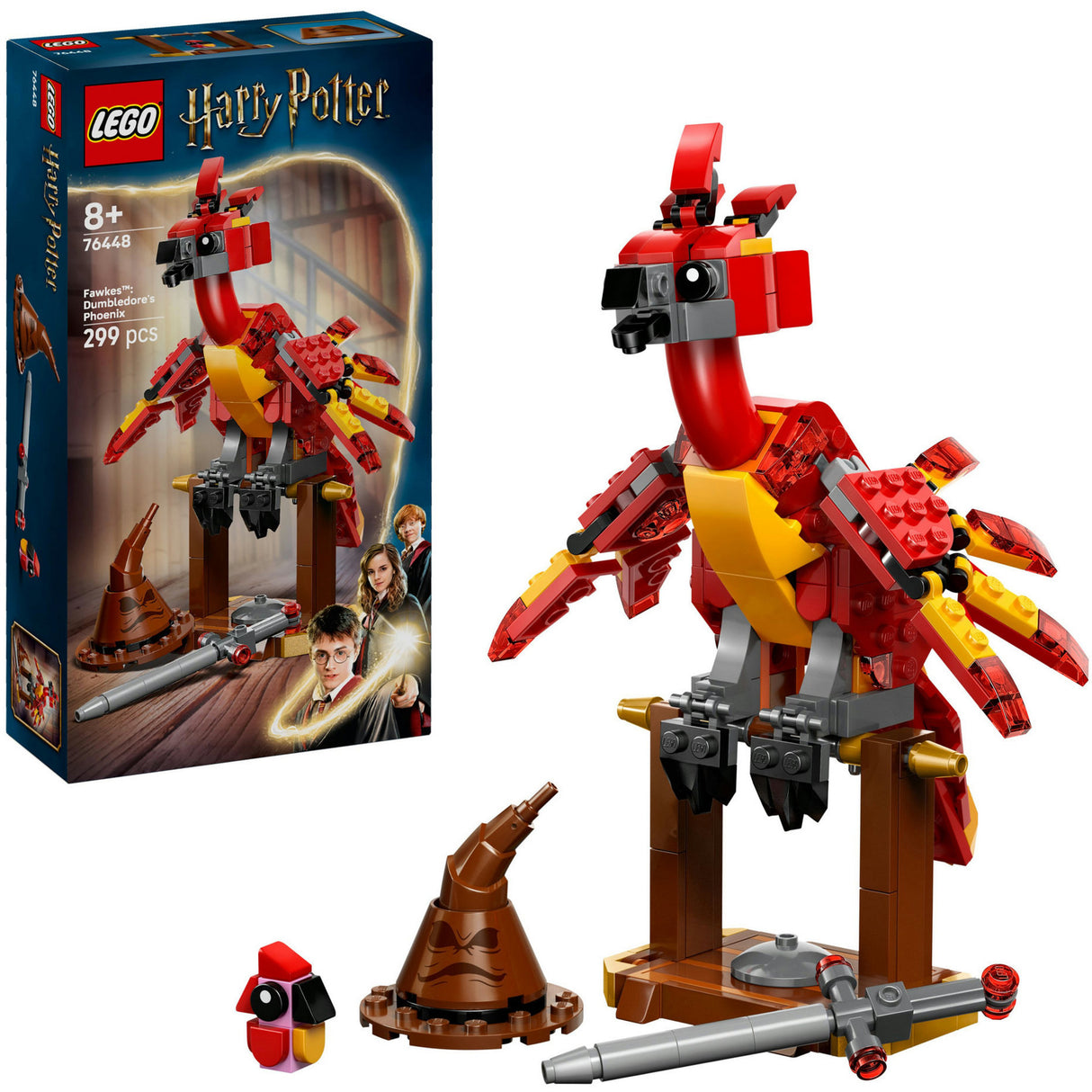 Lego 76448 Harry Potter Félix le Phénix par Dumbledore