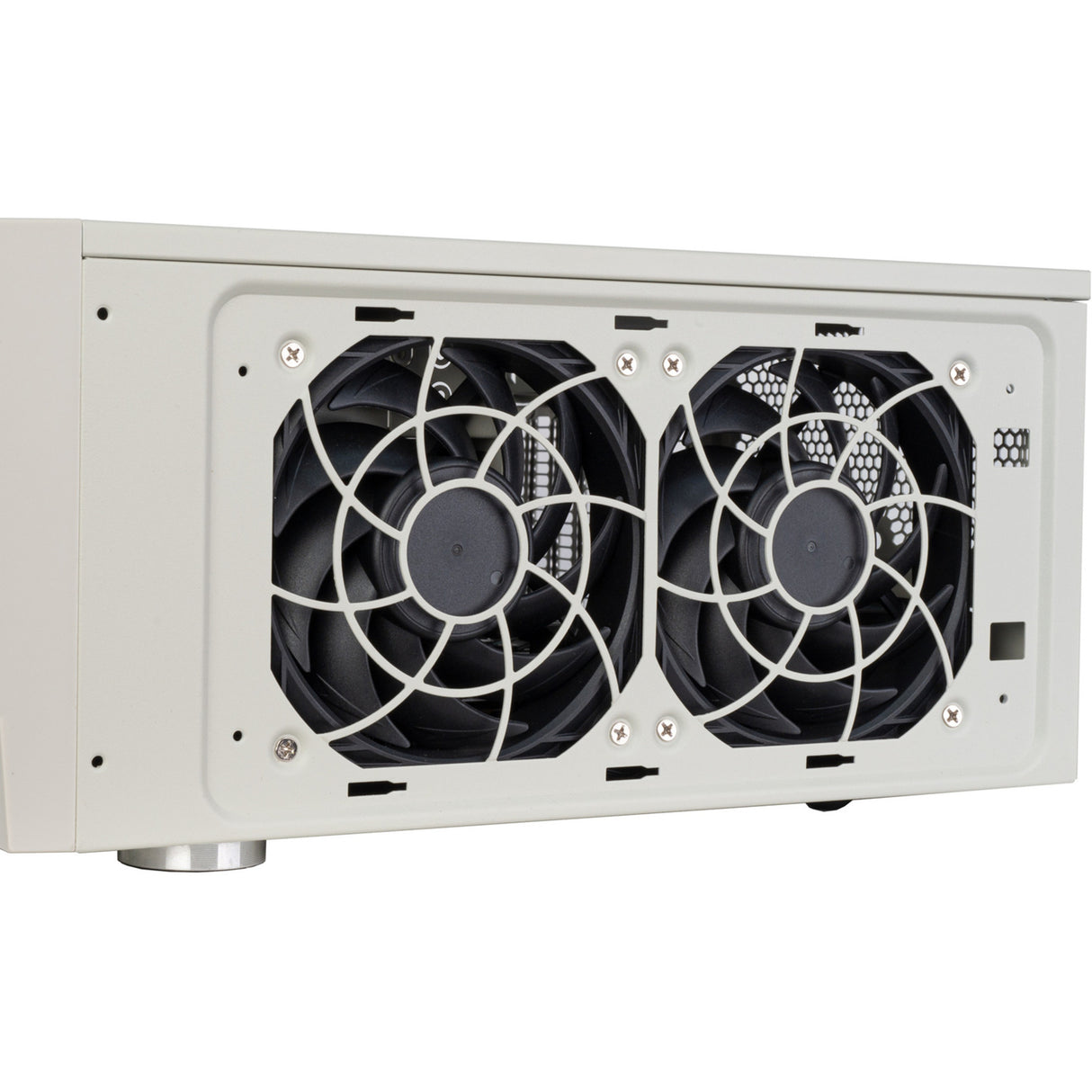 Boîtier HTPC Silverstone FLP01 (crème | 2x USB-A | 1x USB-C)