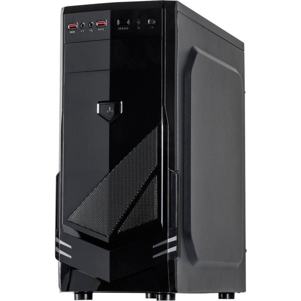 Boîtier tour midi Inter-tech b-30 (noir | 2x USB-A)