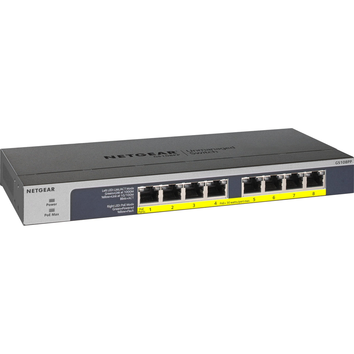 Commutateur Netgear gs108pp