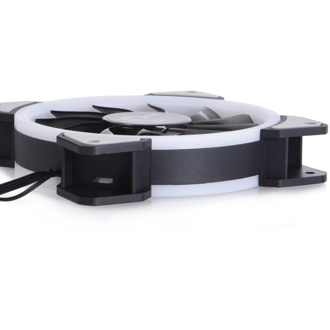 Alphacool eiszyklon aurora lux ventilateurs de boîtier numérique rgb (3 pièces, 120 x 120 x 25 mm, connecteur de ventilateur à 3 broches)