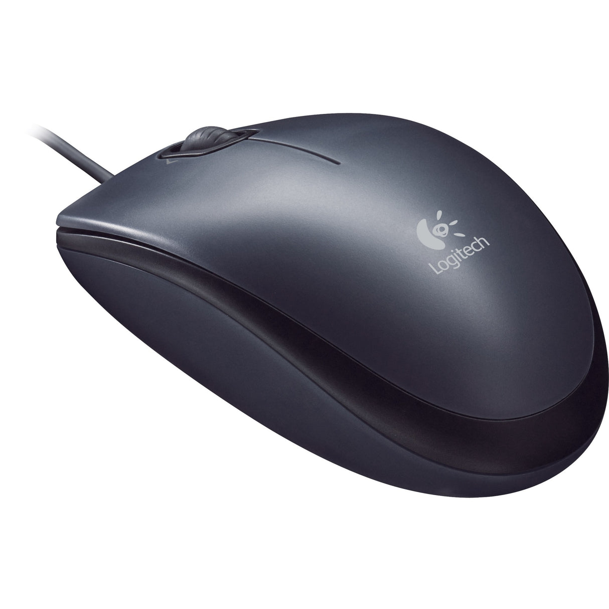 Souris Logitech m90 (gris foncé, 1000 dpi, vente au détail)