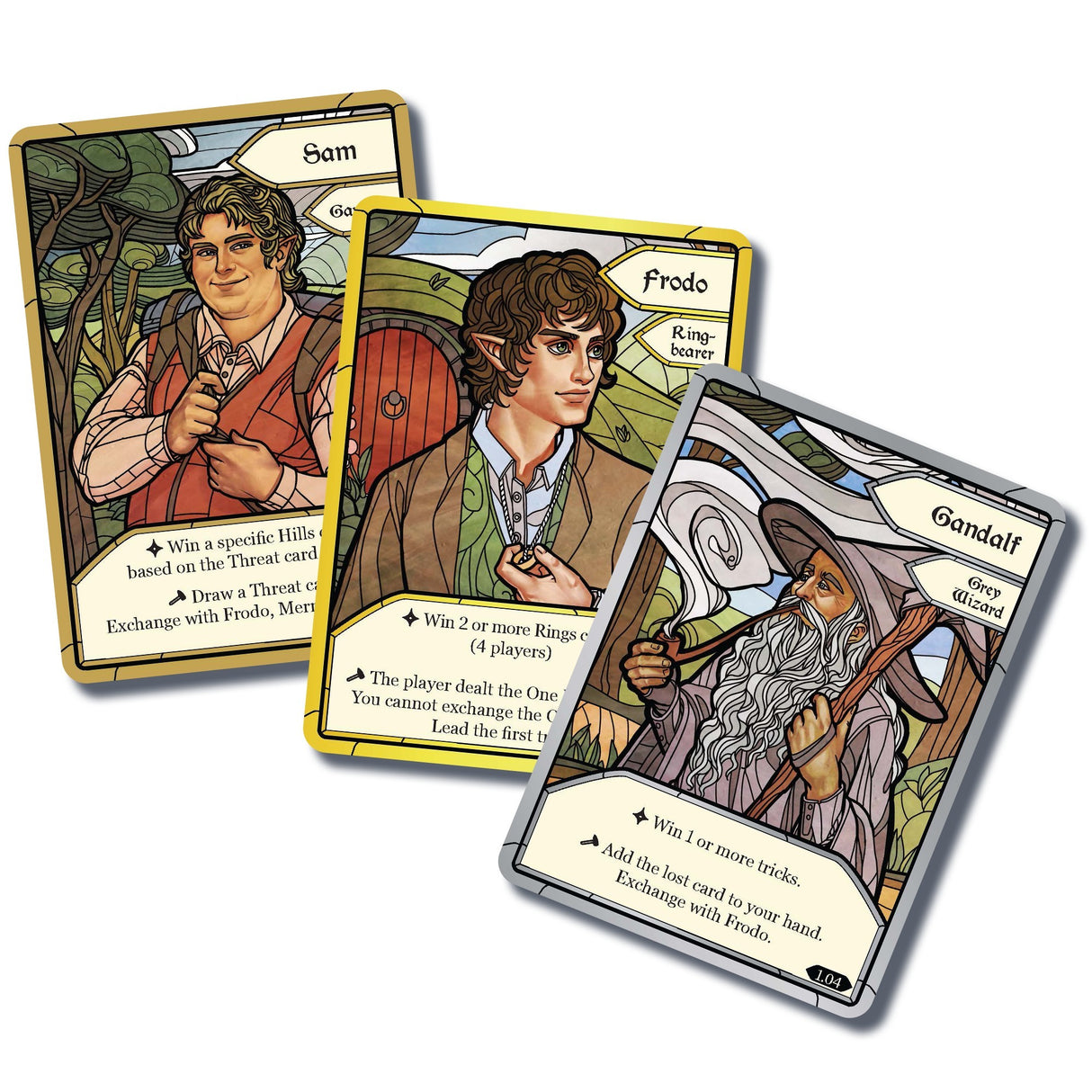 Asmodee le seigneur des anneaux : communauté de l'anneau : jeu de cartes (anglais, 1 à 4 joueurs, 20 minutes, à partir de 10 ans)