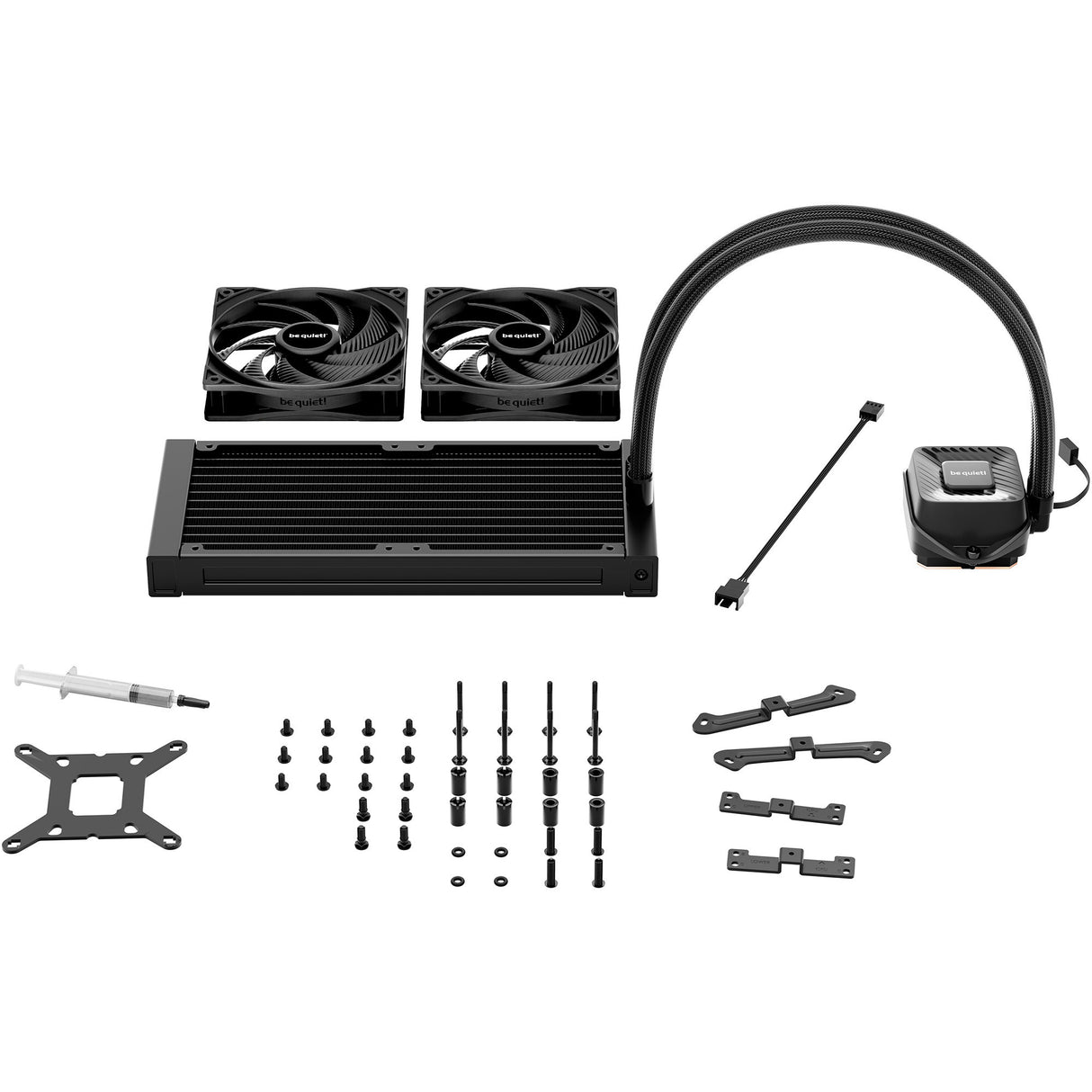 Soyez silencieux! refroidissement par eau pure loop 3 240 (noir, pwm)