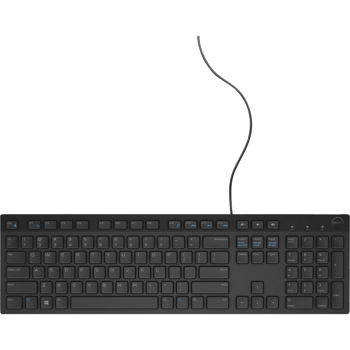 Clavier multimédia Dell KB-216 (noir, disposition américaine (QWERTY))