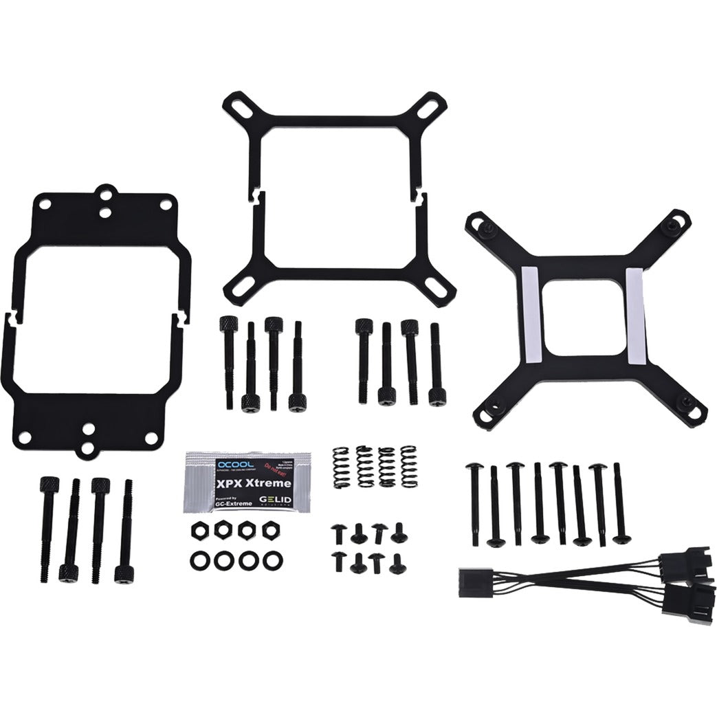 Refroidissement par eau Alphacool eisbaer 360 (noir, connecteur de ventilateur PWM à 4 broches)