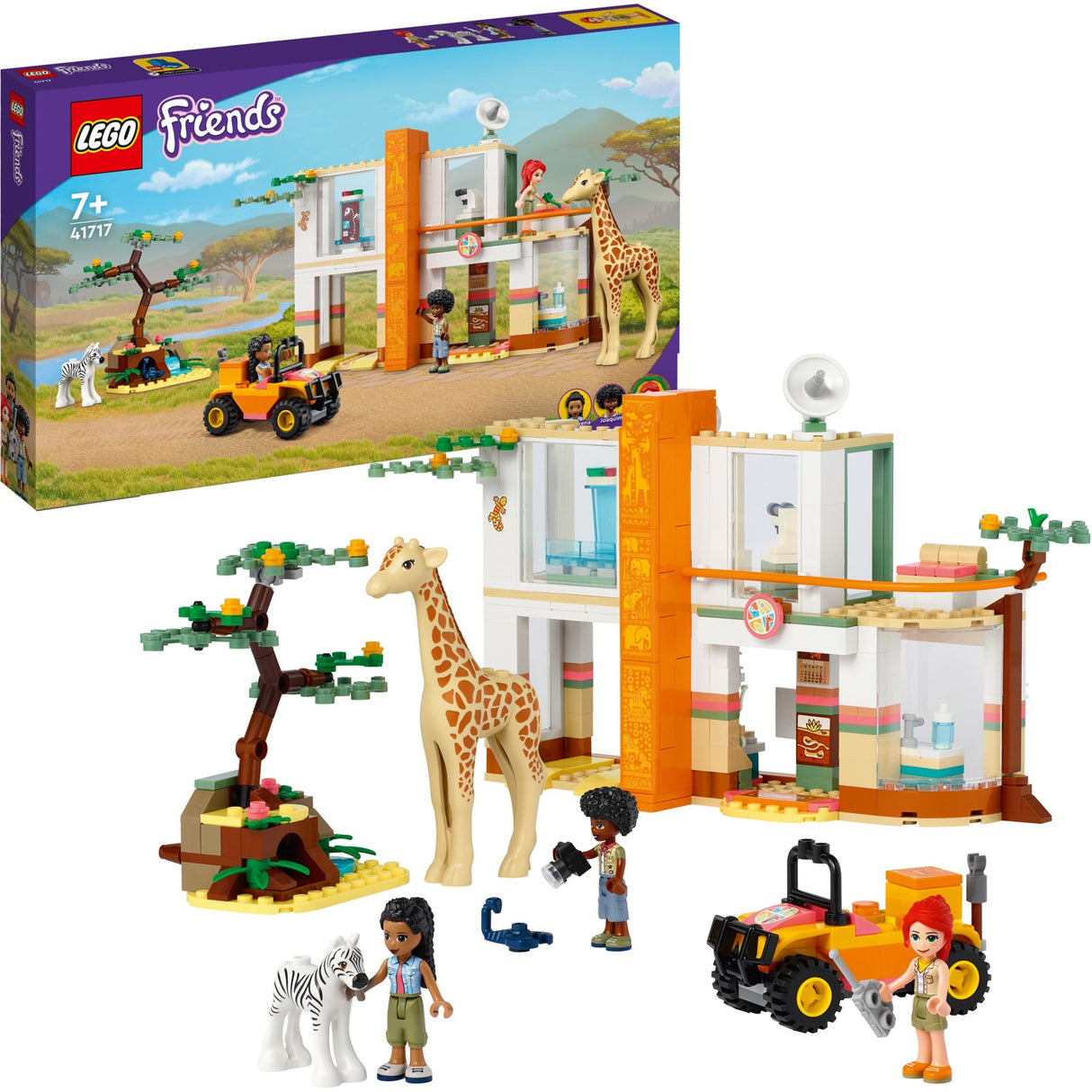 Lego Friends - Le jouet de construction de protection des animaux sauvages de Mia (41717)
