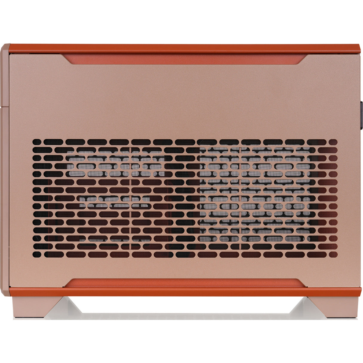 Thermaltake tr100 gravel sand mini tower behuizing (lichtbruin | 2x usb-a | 1x usb-c)