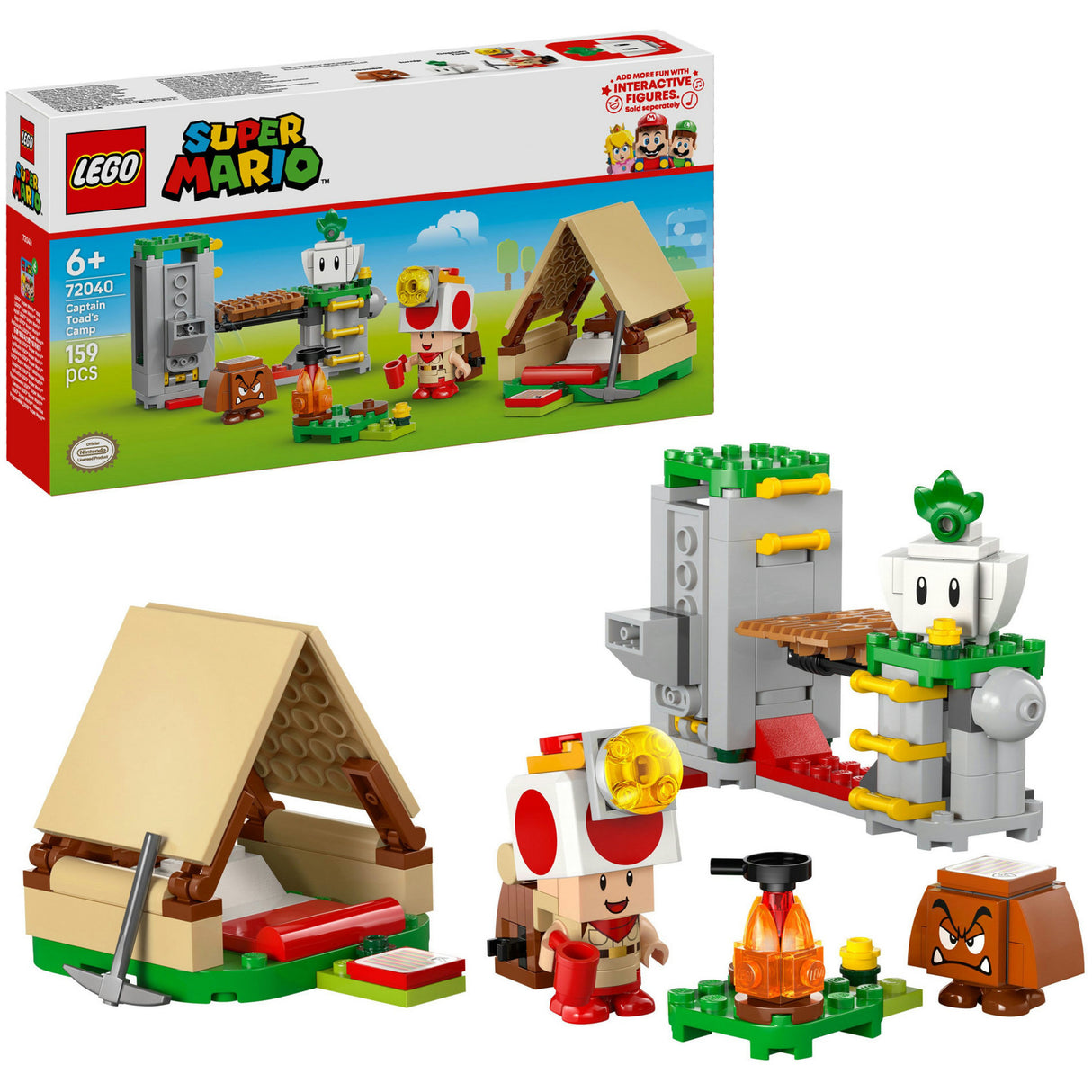Lego Super Mario 72040 Le camping du patron du crapaud
