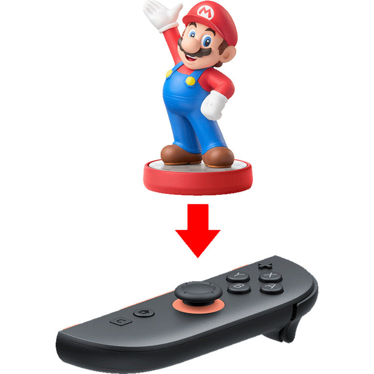 Nintendo joy-con 2 - manette de jeu droite (noir clair rouge)