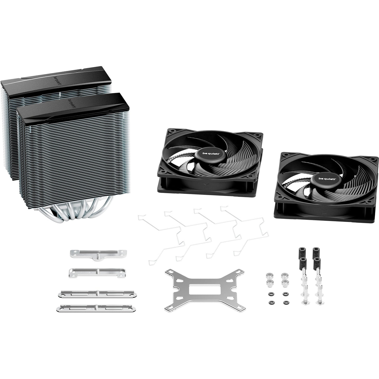 Soyez silencieux! refroidisseur de processeur pure rock pro 3 (noir)