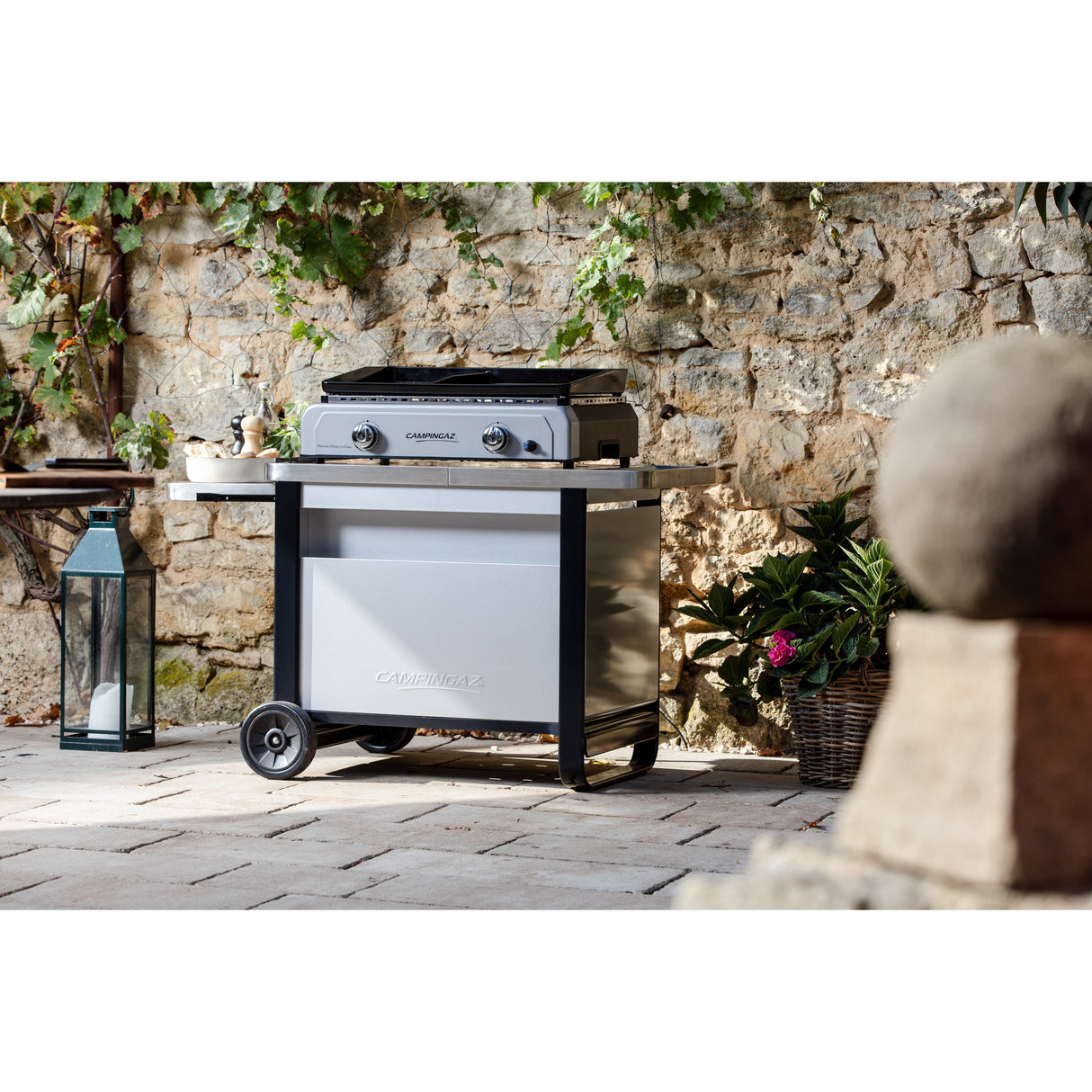 Chariot Campingaz deluxe (gris noir)