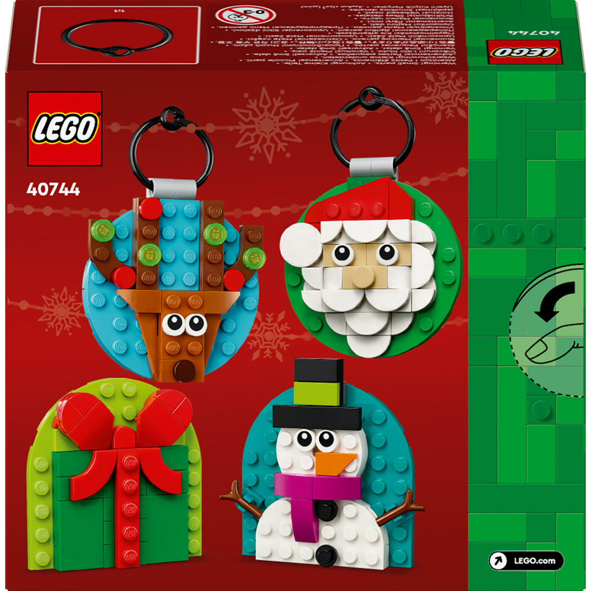 Lego saisons 40744 jolies décorations de Noël