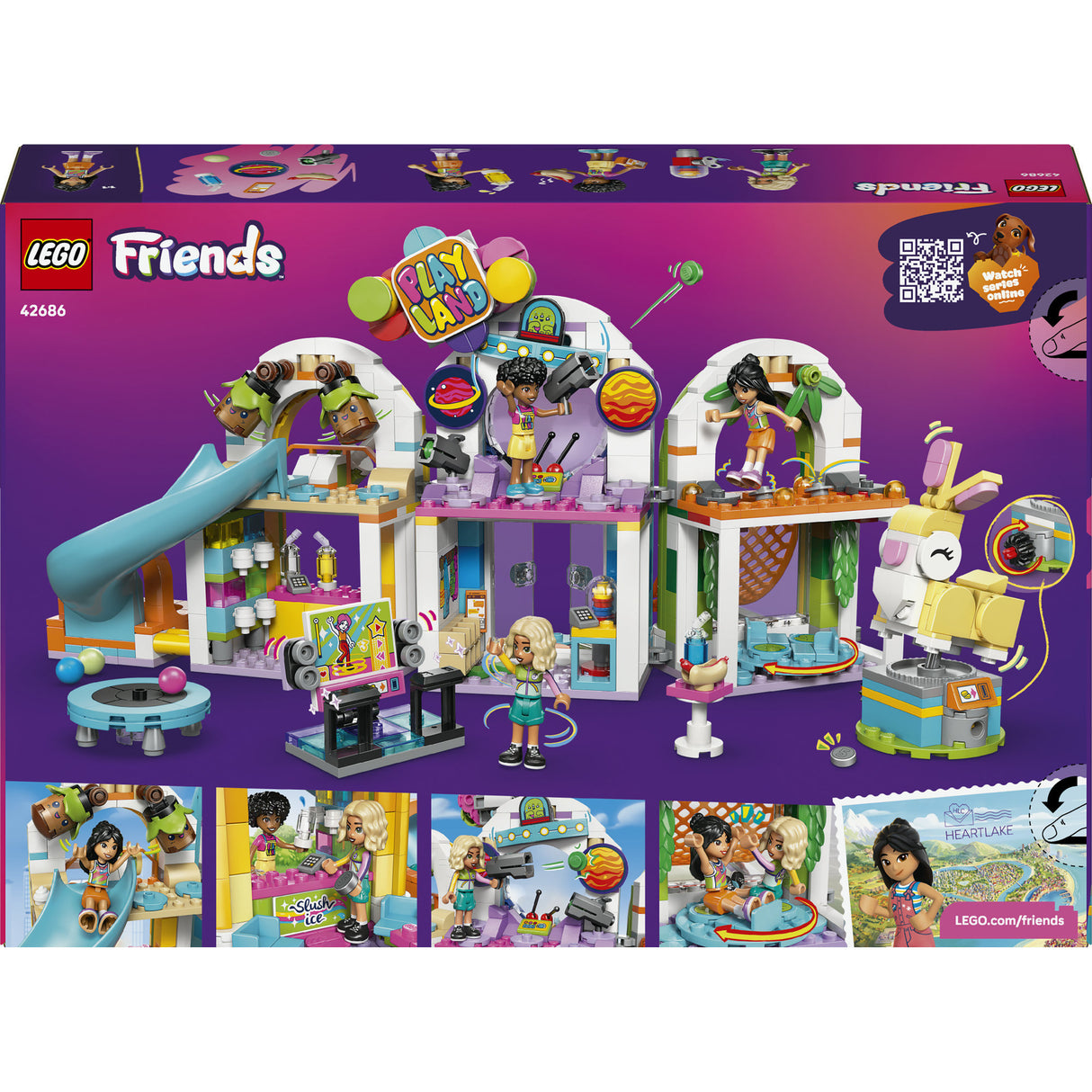 Lego Friends 42686 aire de jeux intérieure