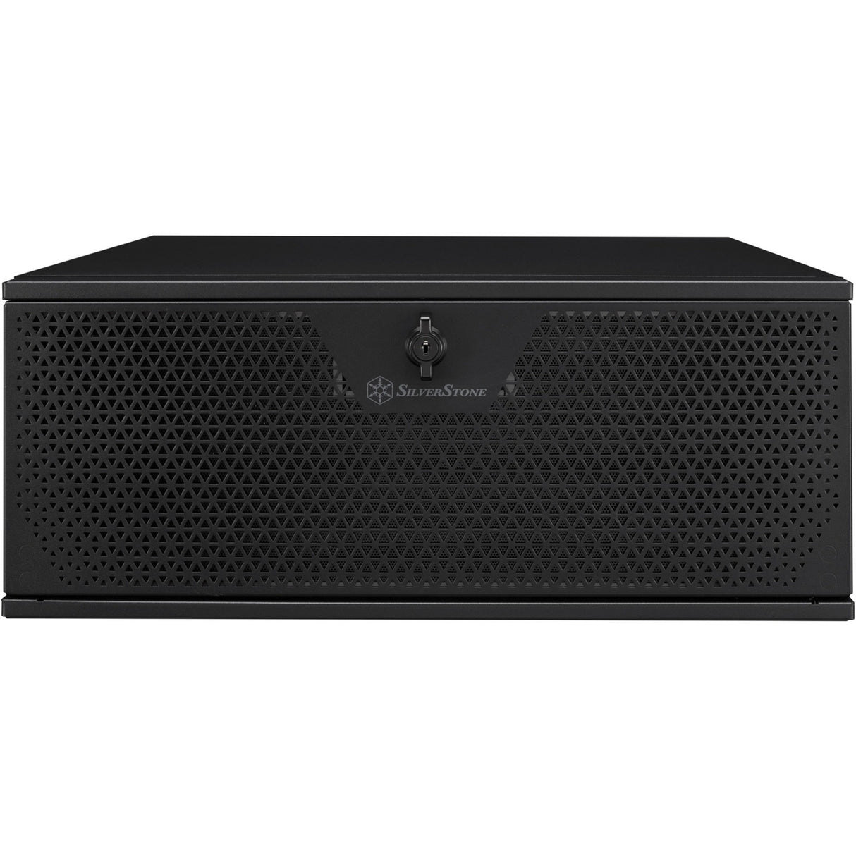 Boîtier rack Silverstone rm44 (noir | 4u | usb type-c | 2x ventilateur de boîtier 80 mm inclus)