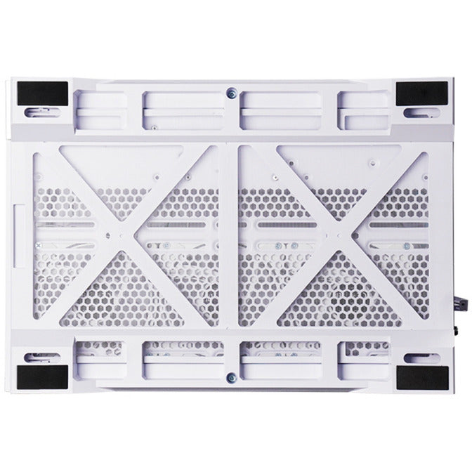 Boîtier Chieftec Visio Midi Tower (blanc | 2x USB-A | 1x USB-C | RVB | verre trempé)