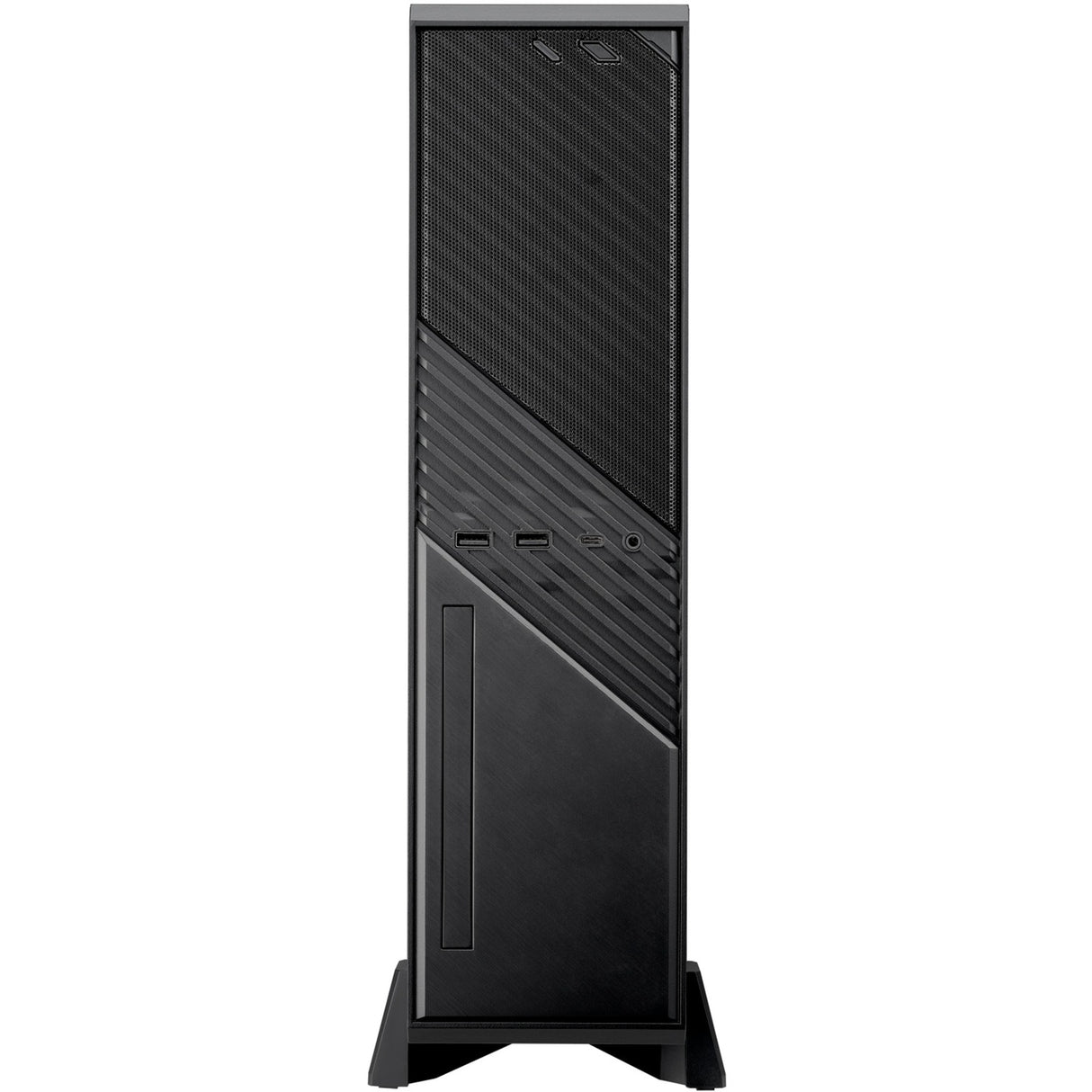 Boîtier mini tour Silverstone milo 12 (noir | 2x USB-A | 1x USB-C)