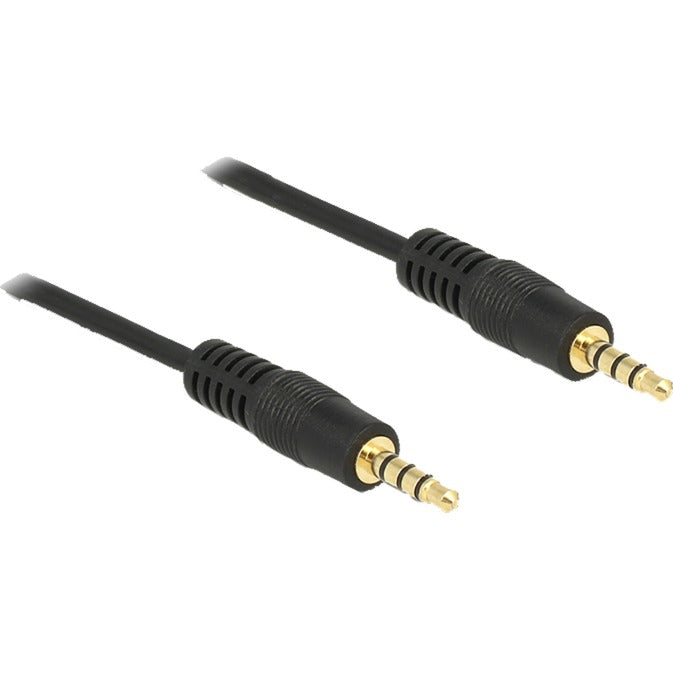Delock Câble 3,5 mm mâle > 3,5 mm mâle (noir, 2 mètres)