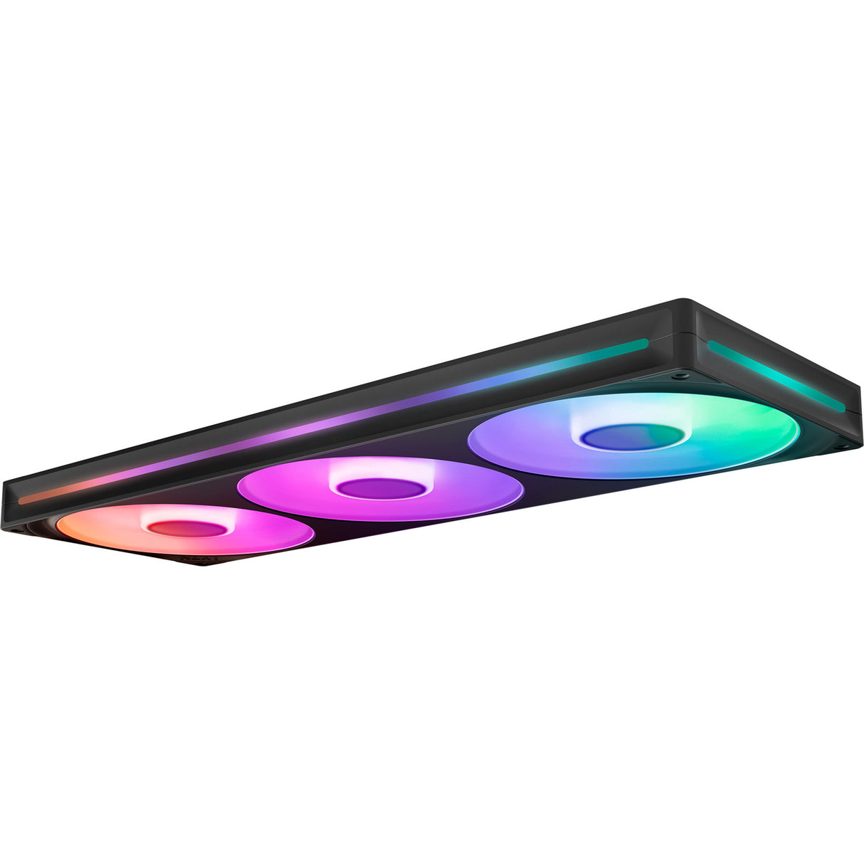 Nzxt f420 rgb core ventilateurs de boîtier (noir, 3 pièces, 420 x 140 x 26 mm)