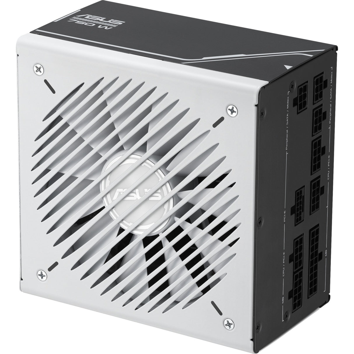 Alimentation modulaire Asus prime gold 750 watts (blanc, 1x 12v-2x6, 3x pcie)