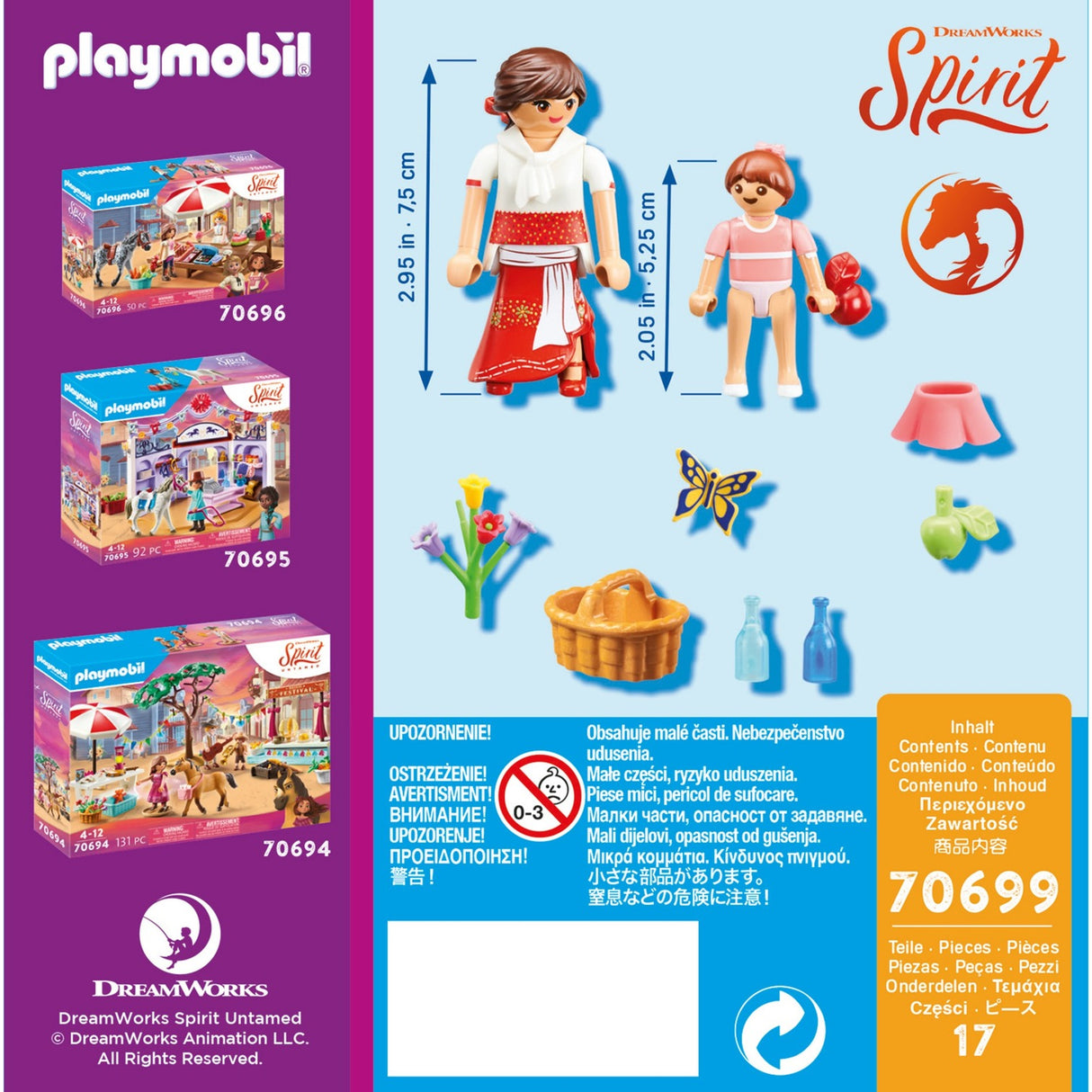 Esprit Playmobil - jouet de construction jeune Lucky Milagro (70699)