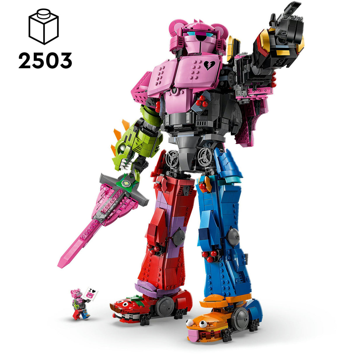 Lego fortnite 77078 chef d'équipe mech