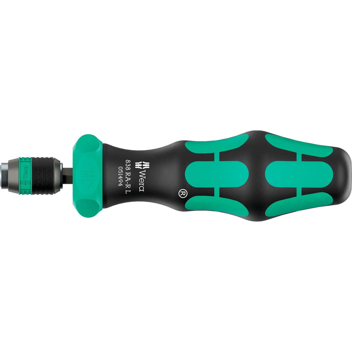 Wera kraftform kompakt 60 ra -r 1, jeu d'embouts 17 pièces (noir vert)