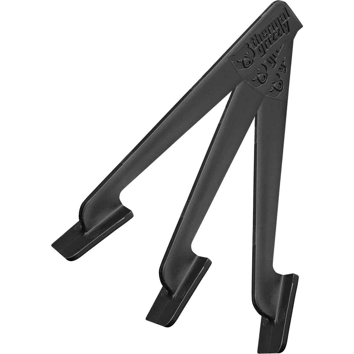 Spatule à mastic thermique Grizzly Spatula Pro (paquet de 3) (noir, 3 pièces)