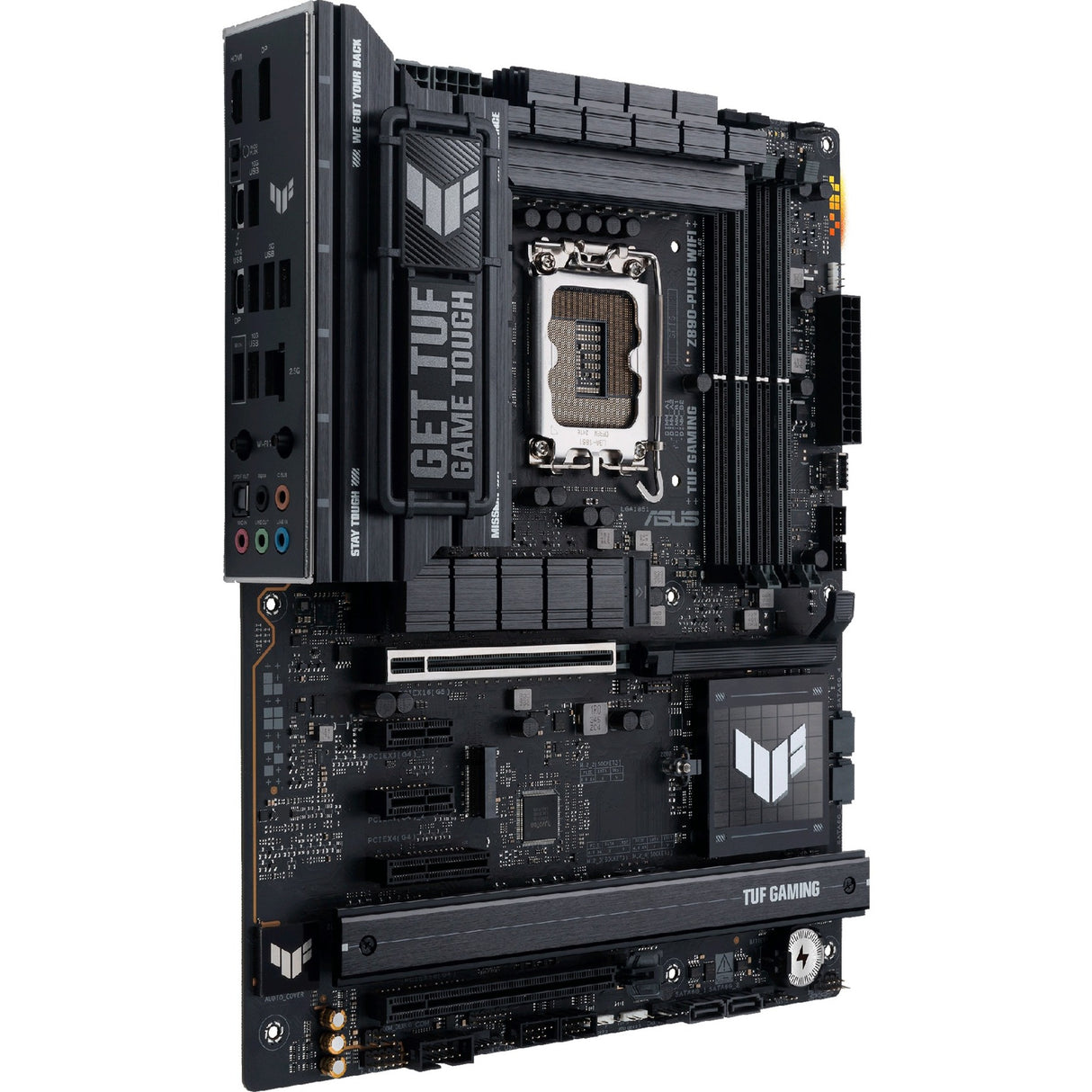 Carte mère Asus Tuf Gaming Z890-Plus WiFi Socket 1851 (RAID, 2,5 Go-LAN, WiFi 7, BT, Son, ATX)
