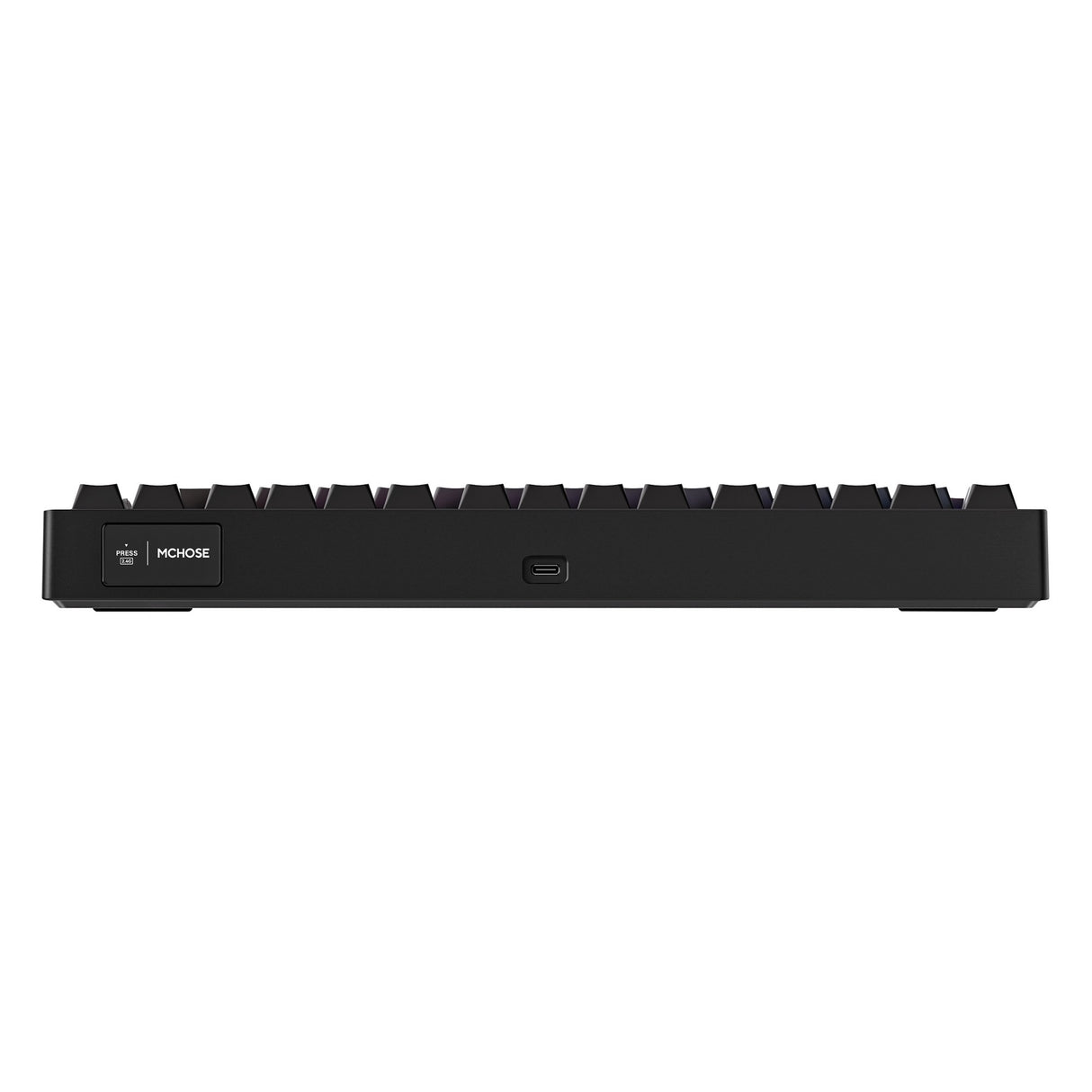 Clavier de jeu mécanique à structure de joint tri-mode Mchose G75 Pro (noir rose, disposition américaine, KTT Cabbage Tofu V2, 75 %, RVB, échange à chaud, PBT Double-Shot, Bluetooth USB-C 2,4 GHz)