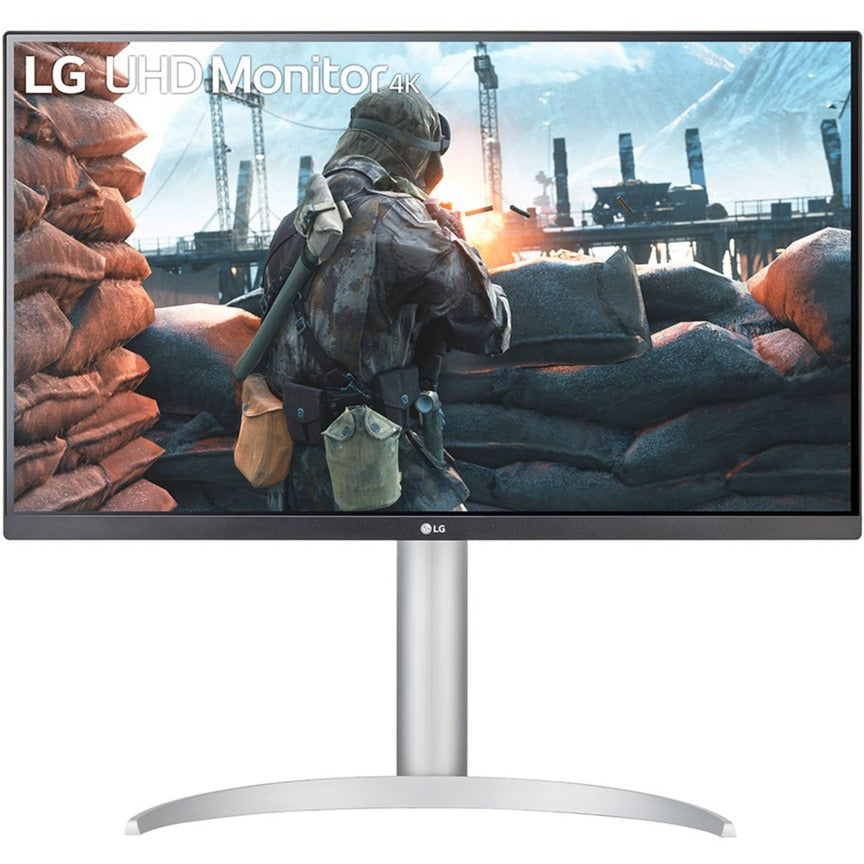 Moniteur LG Ultrafine 27up650k-w 27 4k UHD (blanc argent, 2x HDMI, port d'affichage)