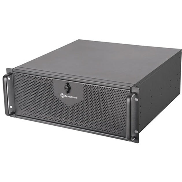 Boîtier rack Silverstone RM42-502 (noir | 2x USB-A 3.2 (5 Gbit s) | 1x USB-C 3.2 (5 Gbit s) | 2x audio)