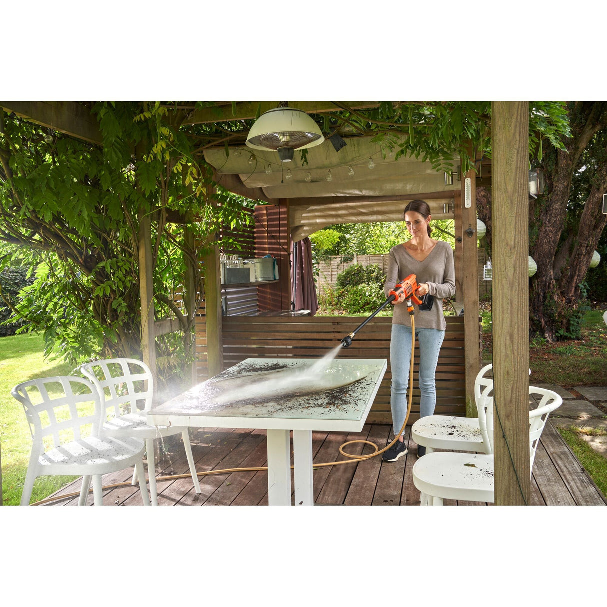 Nettoyeur haute pression Black+decker bcpc18b 18v 24bar | sans batterie - bcpc18b-xj