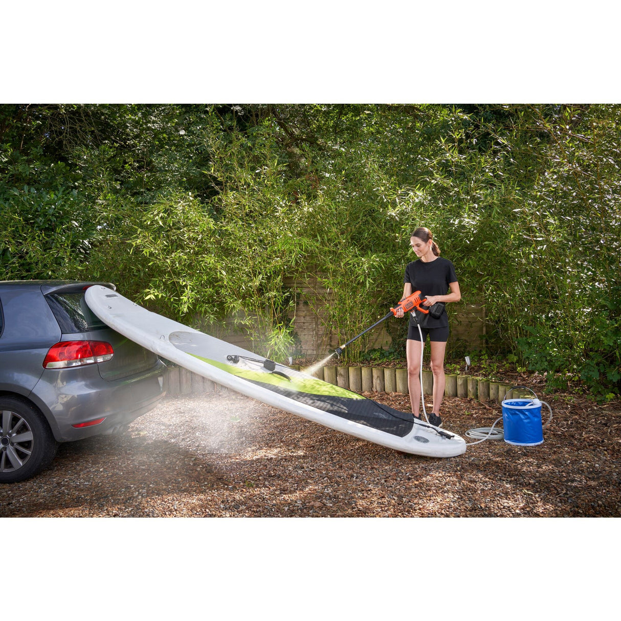 Nettoyeur haute pression Black+decker bcpc18d1 18v 24bar - avec batterie 1x2,0 ah - bcpc18d1-qw