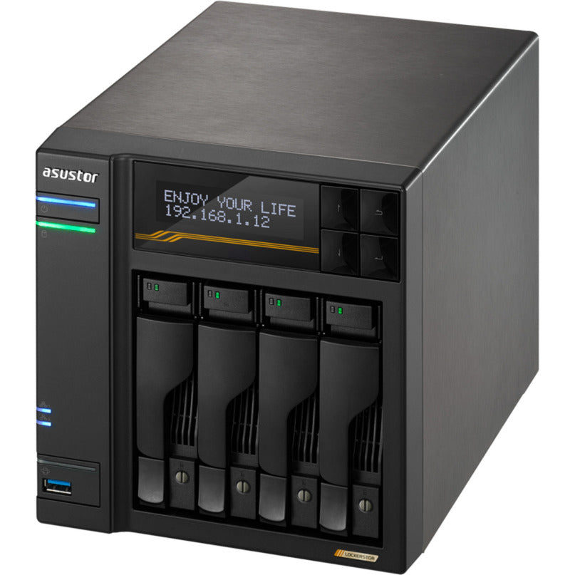 Casiers Asustor 4 as6804t nas (noir)