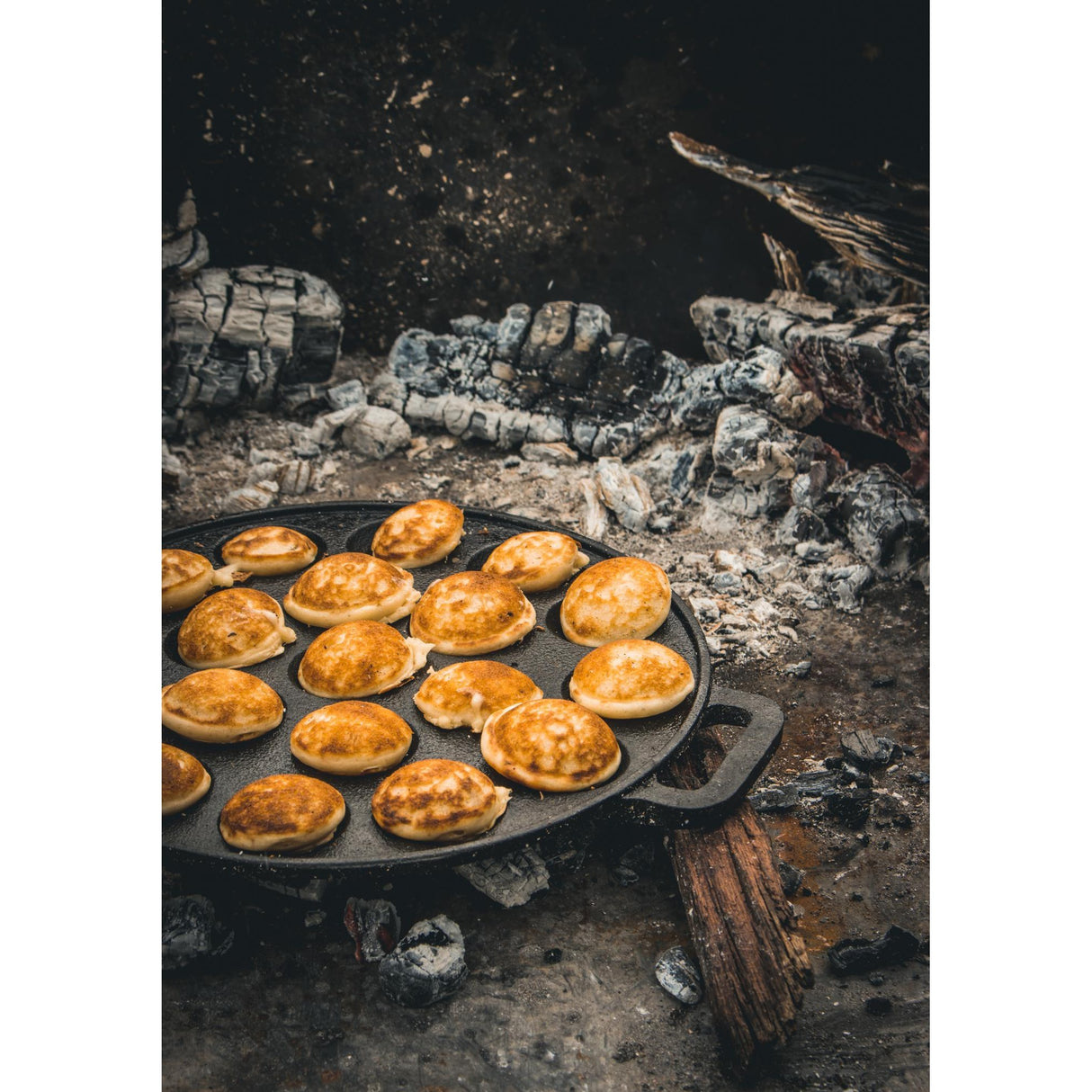 Poêle à frire The Windmill Poffertjespan (noir, ø 24 cm)