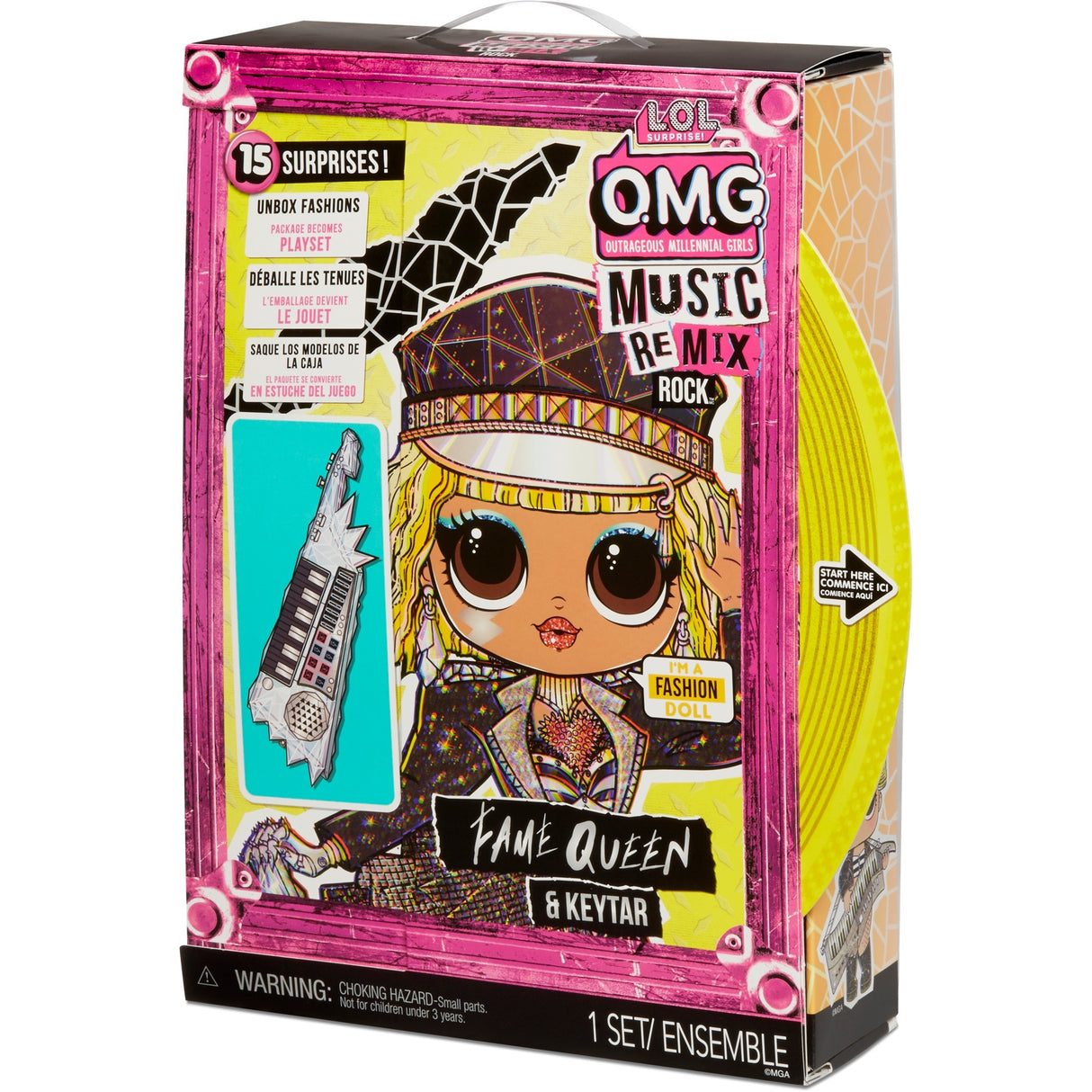 Mga divertissement mdr surprendre! omg remix rock - fame queen et keytar pop