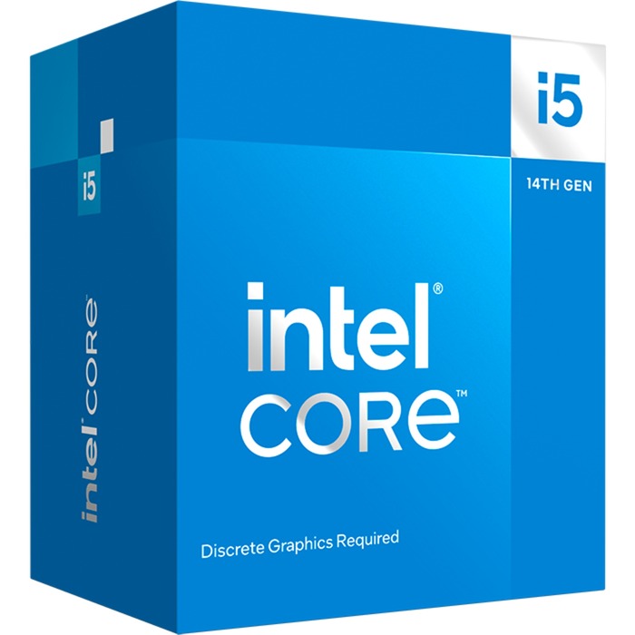 Processeur Intel® core i5-14400f, 2,5 GHz (4,7 GHz turbo boost) socket 1700 (raptor Lake-s, en boîte)