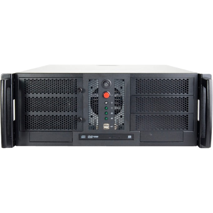 Boîtier rack Chenbro rm42300 (noir argent | 2x USB-A 3.2 (5 Gbit s))