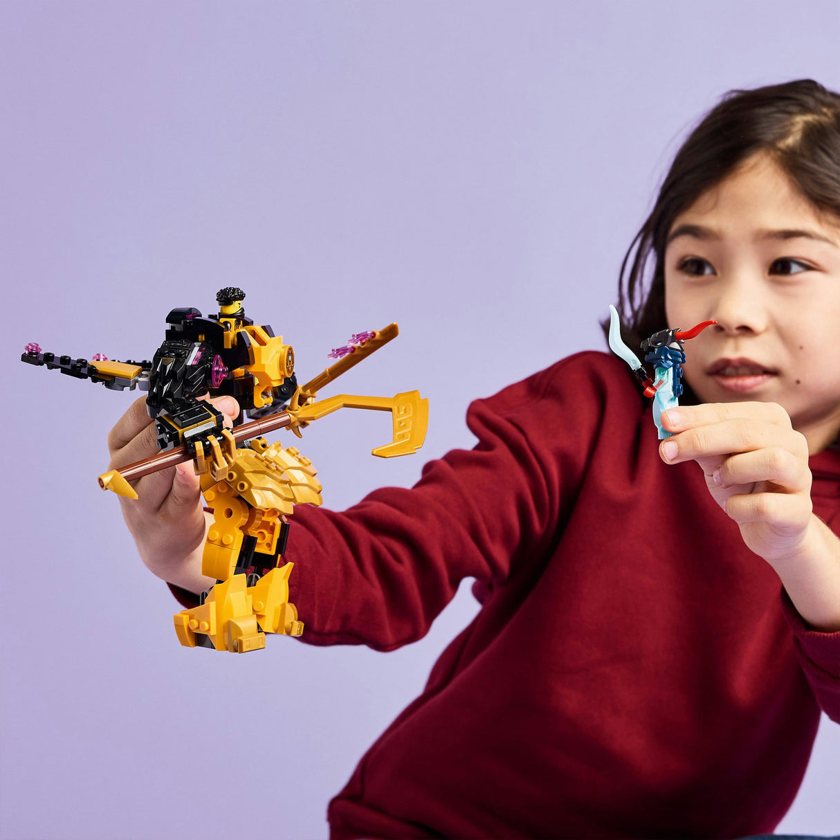 Lego Ninjago 71839 Le robot de combat spinjitzu d'Arin