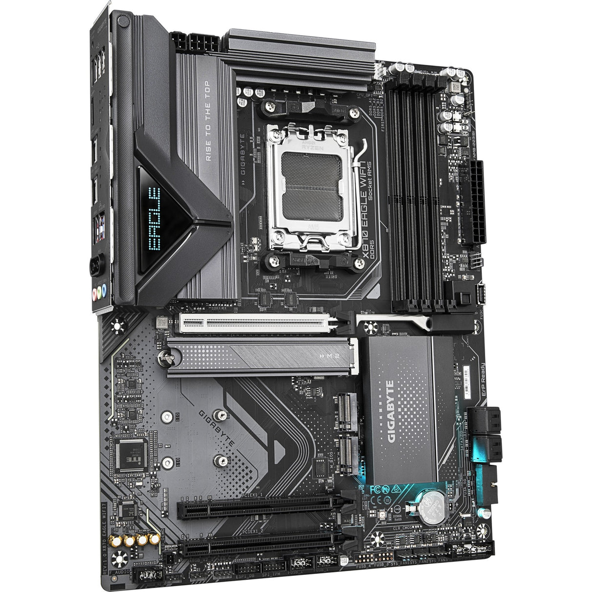 Gigabyte x870 eagle wifi7, atx, amd am5, 4x dimm ddr5, double usb4 type-c, 2,5 gbe, wi-fi7