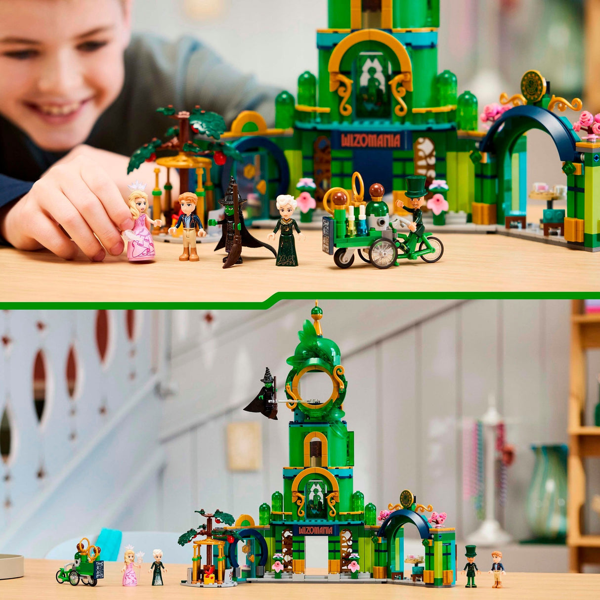 Lego 75684 méchant bienvenue dans la ville d'émeraude
