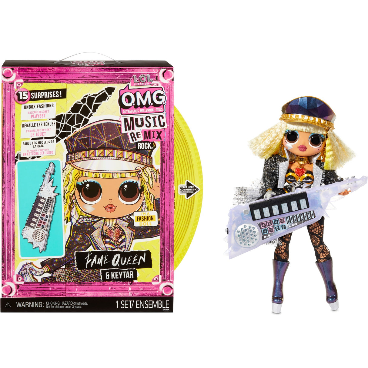 Mga divertissement mdr surprendre! omg remix rock - fame queen et keytar pop