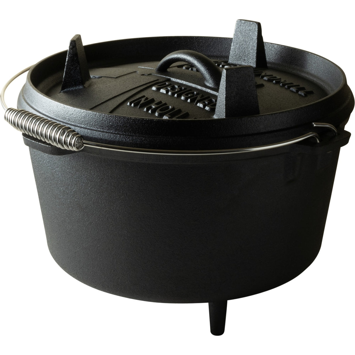 The Windmill Dutch Oven Poêle de cuisson 9 qt (noir, ø 31,5 cm | 8,5 litres)