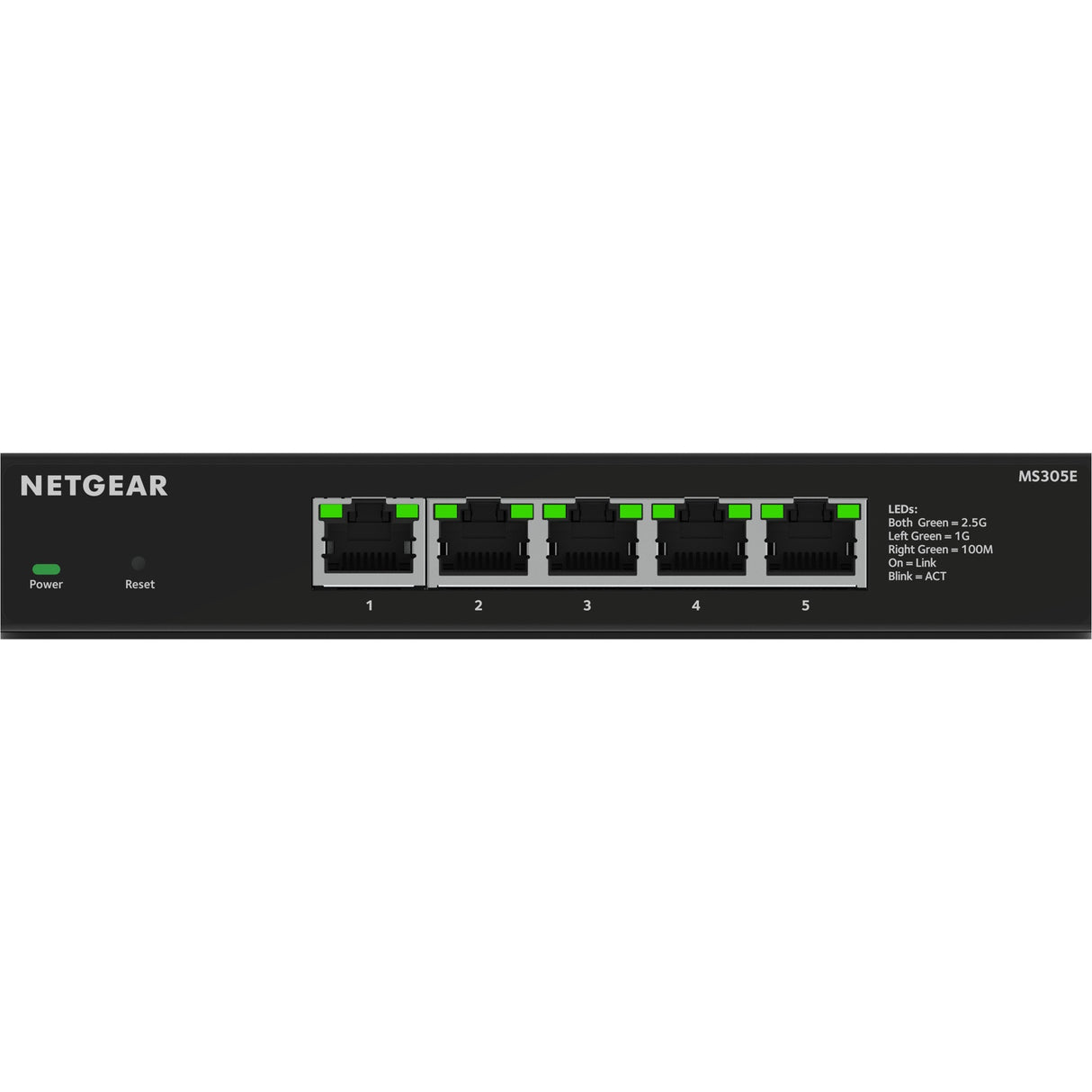 Commutateur Ethernet Plus multi-Gigbit Netgear à 5 ports 2,5 G (MS