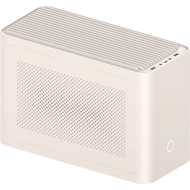 Boîtier htpc de refroidissement par air Iqunix zx-1 (crème | 2x usb-a | 1x usb-c)